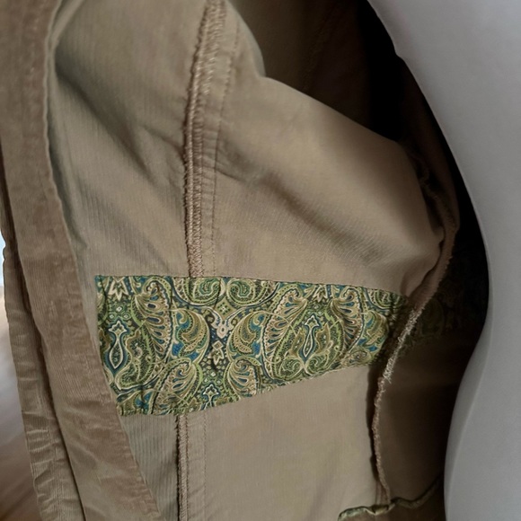 ANA Corduroy Deep Tan Blazer - Picture 7 of 9